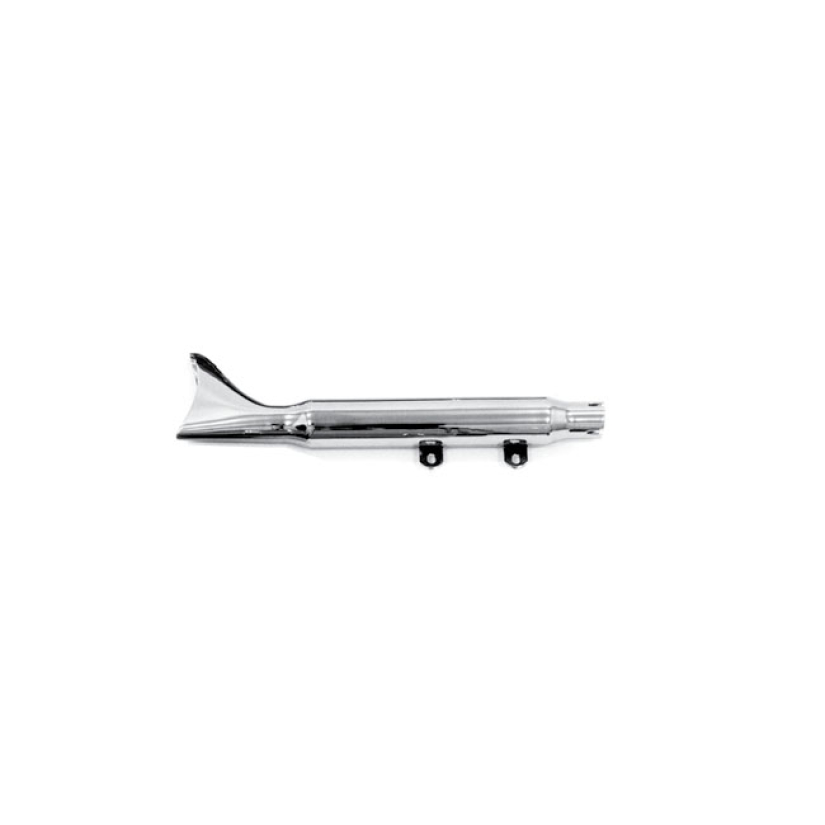 PAUGHCO, REPLACEMENT MUFFLER. FISHTAIL. CHROME REAR. OEM STYLE REPLACE 902259