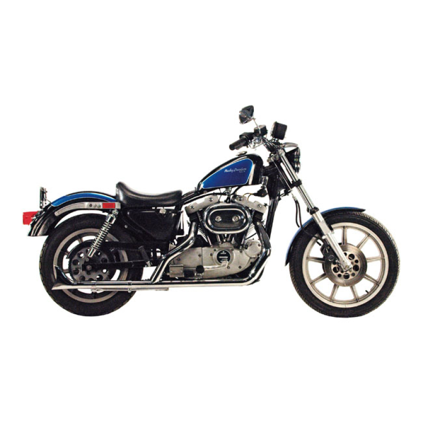 PAUGHCO, 2 INTO 1 HEAD PIPES. CHROME POPULAR CLASSIC CONVERSION. TAKES 902293
