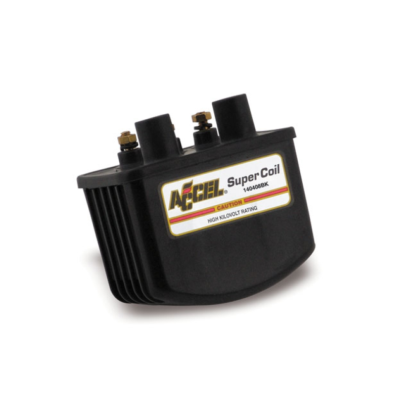 PUOLA, ACCEL ''SINGLE FIRE SUPER COIL'', BLACK 902631