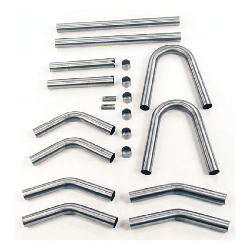PAUGHCO, ''BUILD YOUR PIPE'' KIT, IRONHEAD SPORTSTER MILD STEEL TUBING 902689