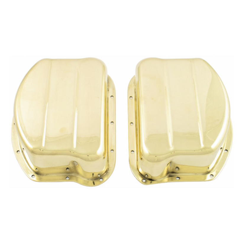 PAUGHCO, ROCKER COVERS. OEM STYLE BRASS. POLISHED 902927