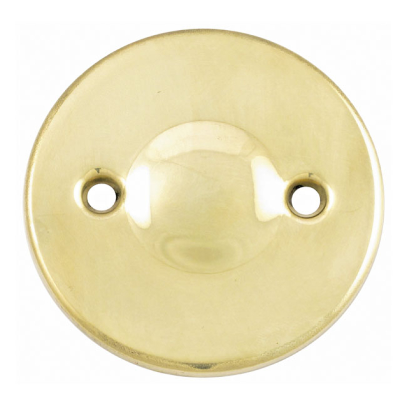 PAUGHCO, INSPECTION COVER SOLID BRASS; POLISHED; DIMPLE STYLE; USED WI 902937