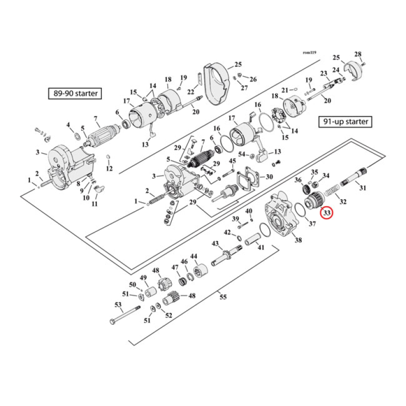 CLUTCH ASSY, STARTER MOTOR 903437