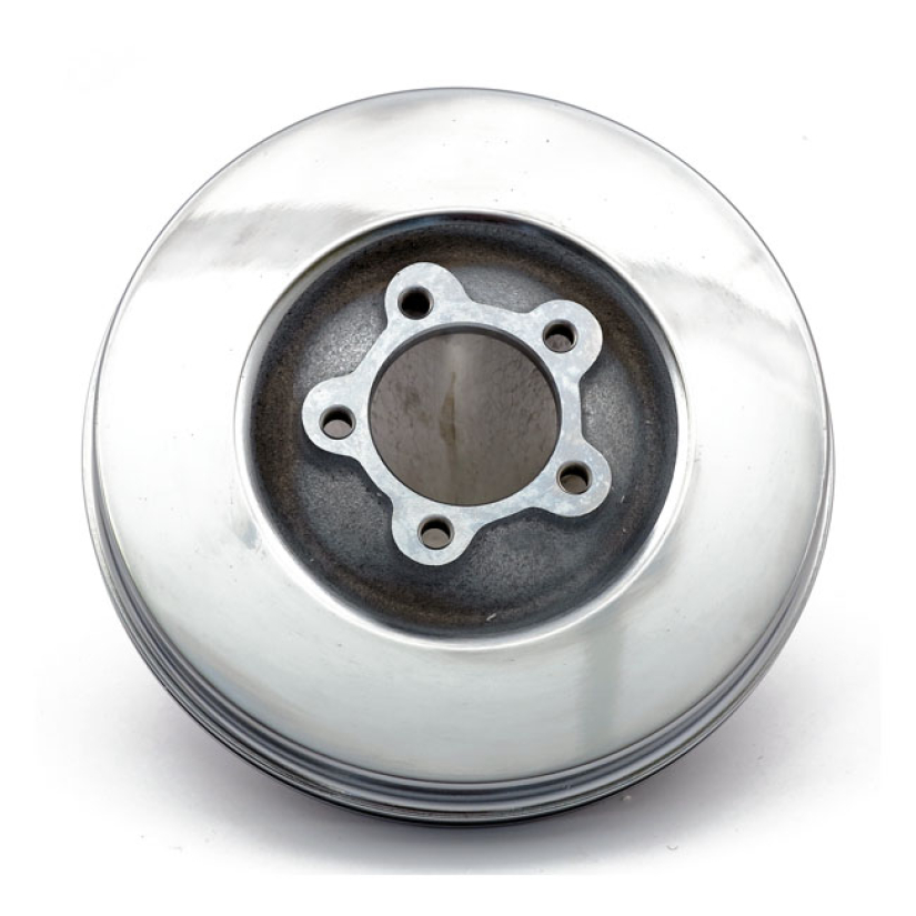 BRAKE DRUM FRONT, CHROME PLATED  FL 49-66 903795