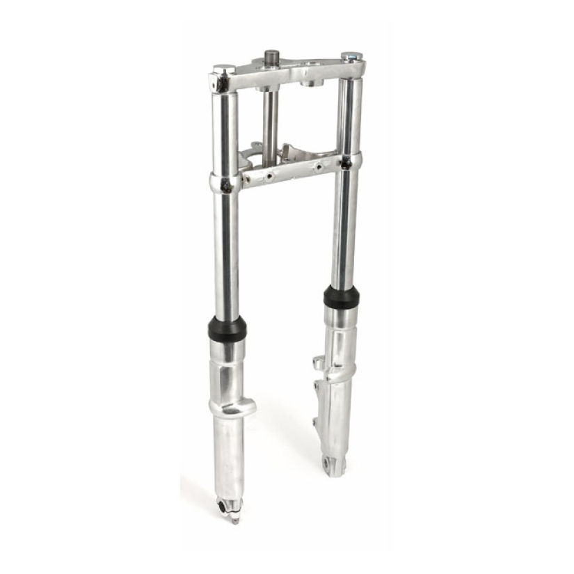 FXST 84-99 OEM STYLE FRONT END ASSEMBLY. POLISHED POLISHED ALUMINUM LO 904114