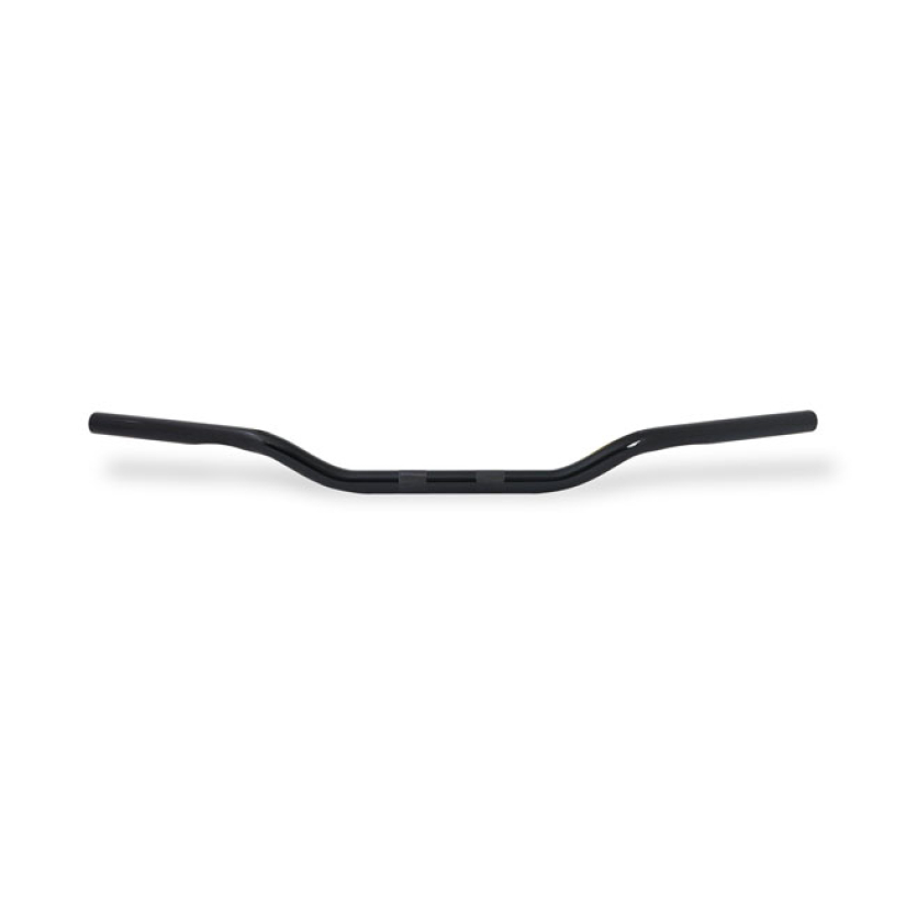 2" RISE DRAG BAR1" GLOSS BLACK GLOSS BLACK FINISHED STEEL. DIMPLED. AP 904142
