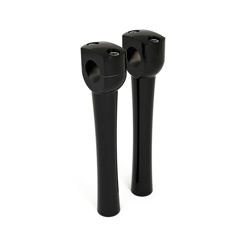 DIGHTON 8" DOMED RISERS. BLACK BLACK. ALUMINUM LIGHTWEIGHT FOR 1" HAND 904381