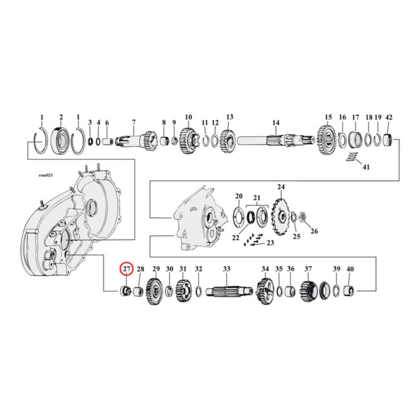 OILER PLUG, TRANSMISSION COUNTERSHAFT OEM REPLACEMENT REFERENCE 35631- 904395