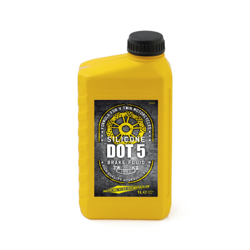 MCS, BRAKE FLUID DOT 5 SILICONE. 1 LITER 904509