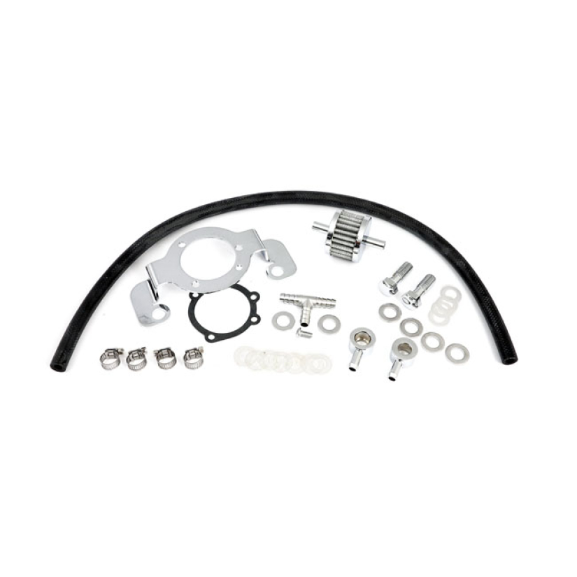 AIR CLEANER ADAPTER BRACKET KIT. CHROME INCLUDES AIR CLEANER ADAPTER B 905034
