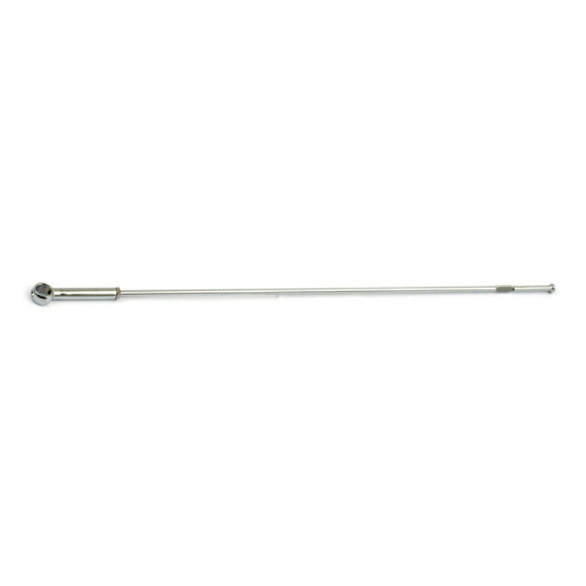 CLUTCH RELEASE LEVER ROD. CHROME PULL ROD CLUTCH LEVER; COMPLETE WITH 905090