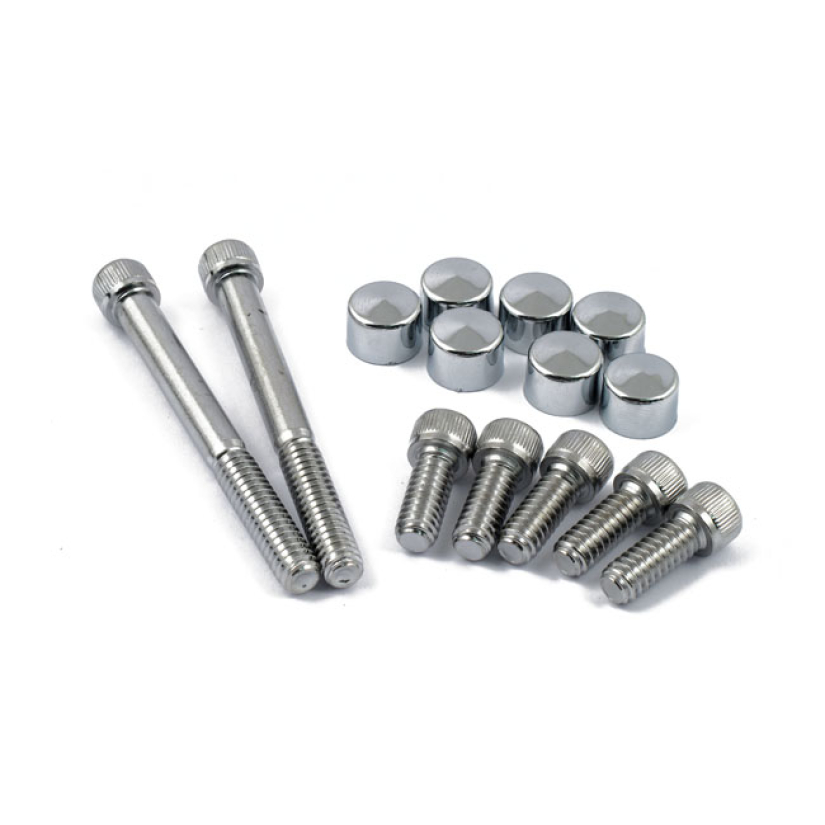 SMOOTHTOPPS, PUSH-ON COVER & BOLT KIT PRIMARY; FITS DERBY & INSPECTION 905103