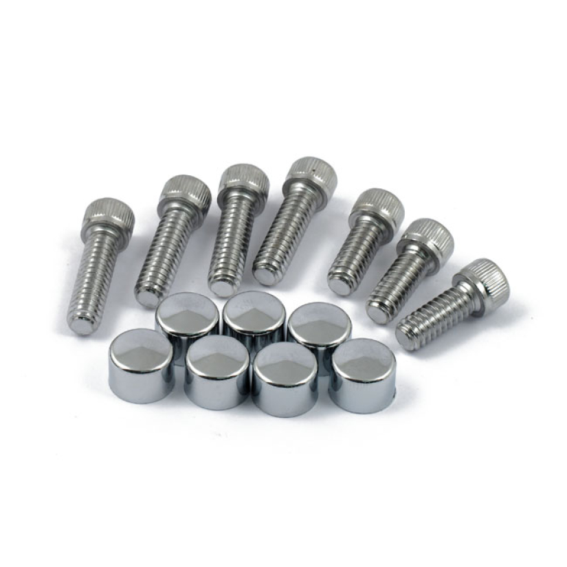 SMOOTHTOPPS, PUSH-ON COVER & BOLT KIT PRIMARY; FITS DERBY & INSPECTION 905106