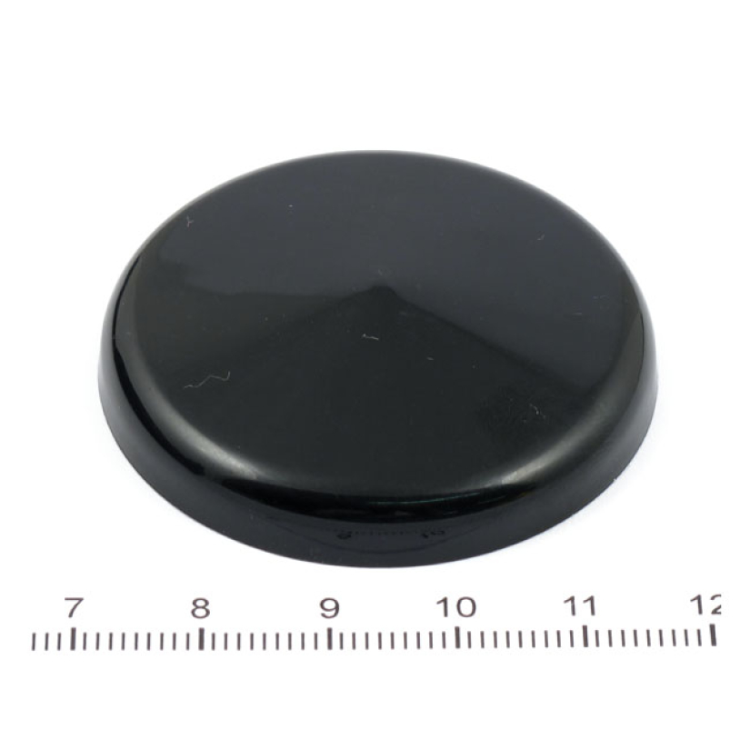 1-13/16" (45MM) DIAMETER EMBLEM BLACK; UNIVERSAL 905136