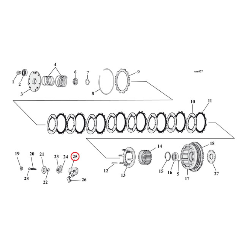 CLUTCH INNER RAMP 905180