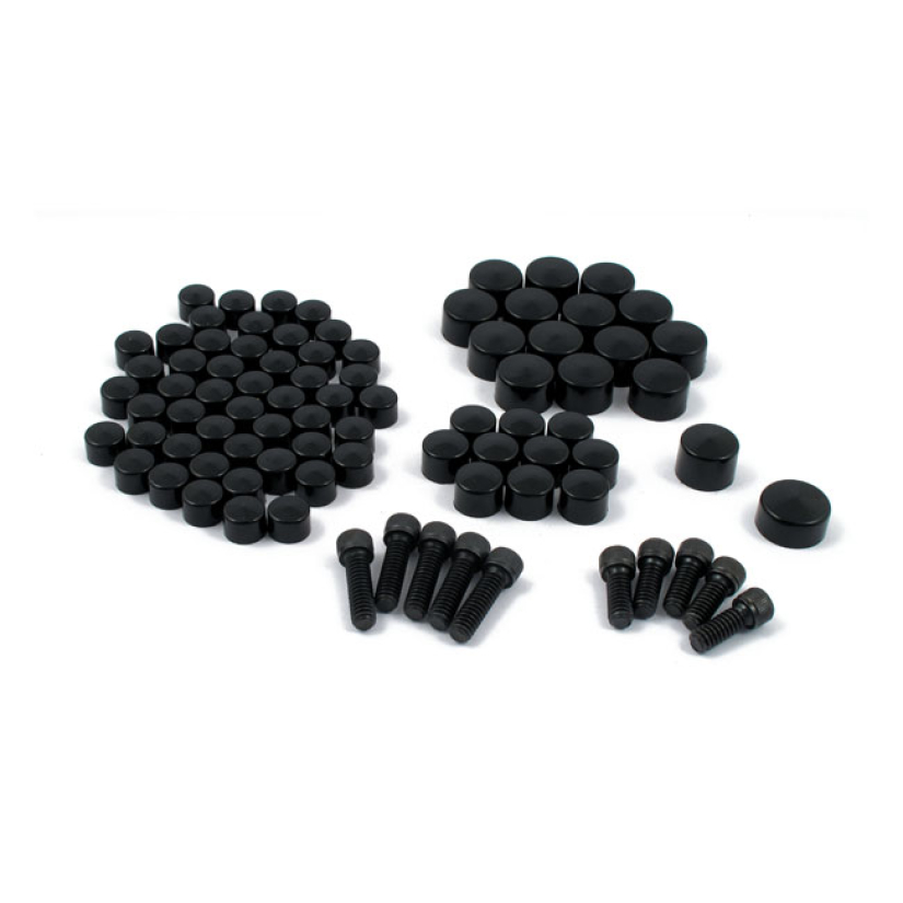 SMOOTHTOPPS, COVER KIT BLACK; STARTER KIT 09-16 FLT/TOURING (NU) 905184