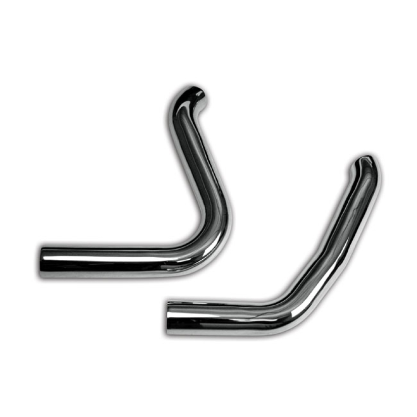 PAUGHCO, FRONT & REAR HEATSHIELD SET. CHROME FITS 905218 (CHROME) & 90 905219