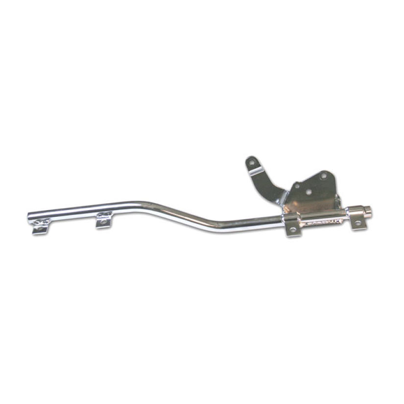 PAUGHCO, SPORTSTER EXHAUST BRACKET. CHROME 905221