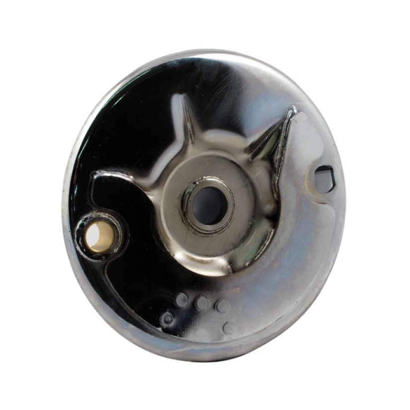 REAR BRAKE BACKING PLATE, CHROME 905230