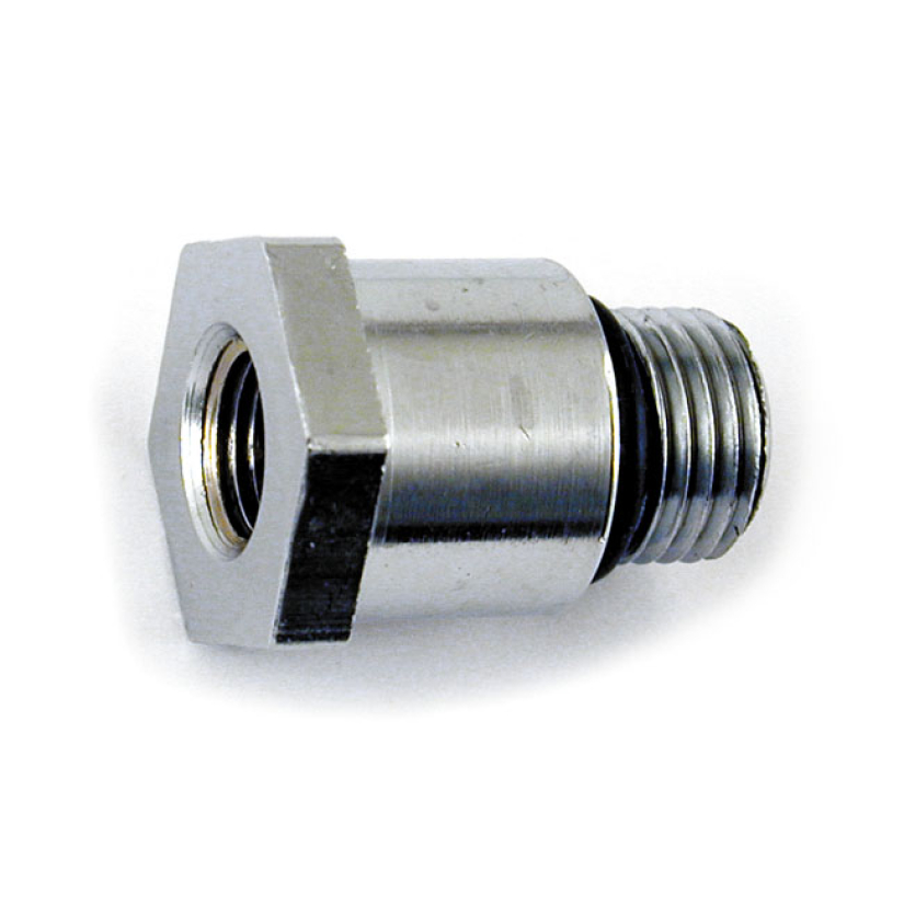 CHROME OIL GAUGE FITTING 905380