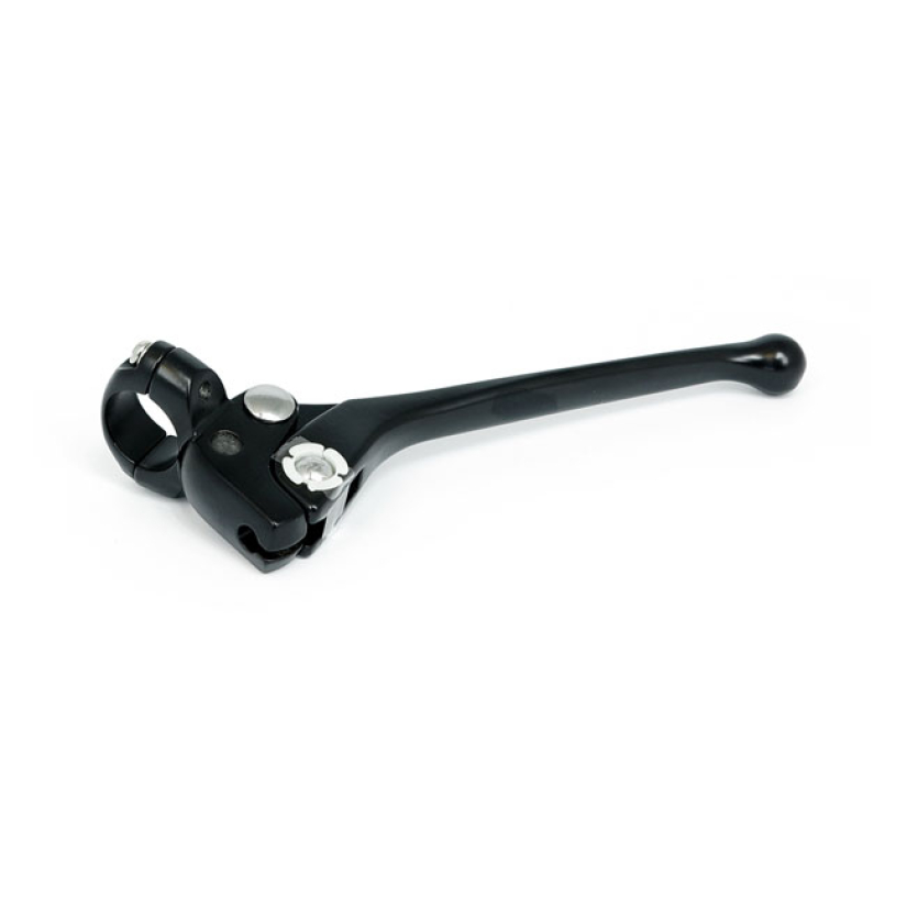 OEM STYLE CLUTCH/BRAKE LEVER ASSEMBLY BLACK; 5/16" - SMALL CABLE HOLE 905408