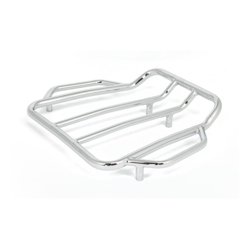 CONTOURED LUGGAGE RACK FOR TOUR-PAKR. CHROME CHROME. THE SLIMMED DOWN 905458