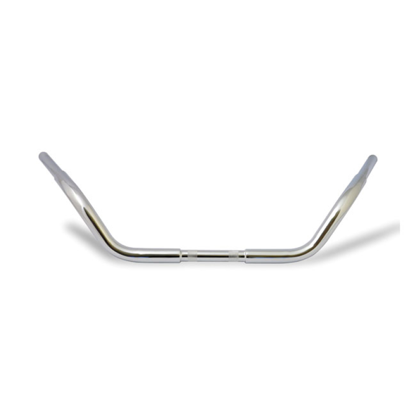FATBAR, 1-1/4" DRESSER STYLE. CHROME CHROME PLATED STEEL. DIMPLED. EXT 905928