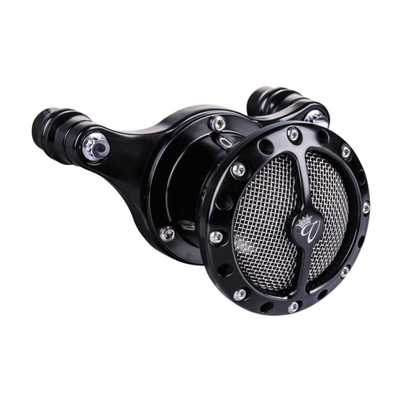 VITY''S DESIGN, VELOCITY STACK CHALLENGER. BLACK GLOSS BLACK ANODIZED 906223