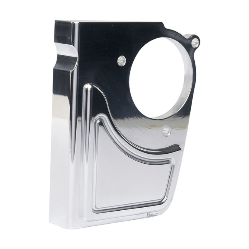 VITY''S DESIGN, THROTTLE SERVO COVER. CHROME CHROME PLATED FINISH. REQ 906233