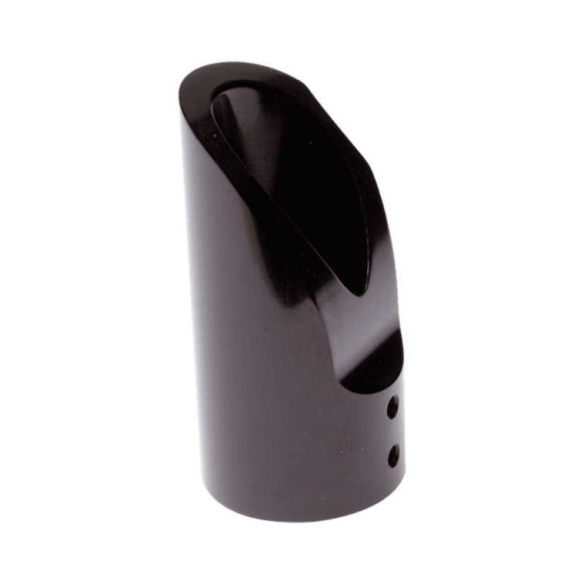VITY''S DESIGN, HANDLEBAR SPACER RIGHT. BLACK GLOSS BLACK ANODIZED ANO 906329