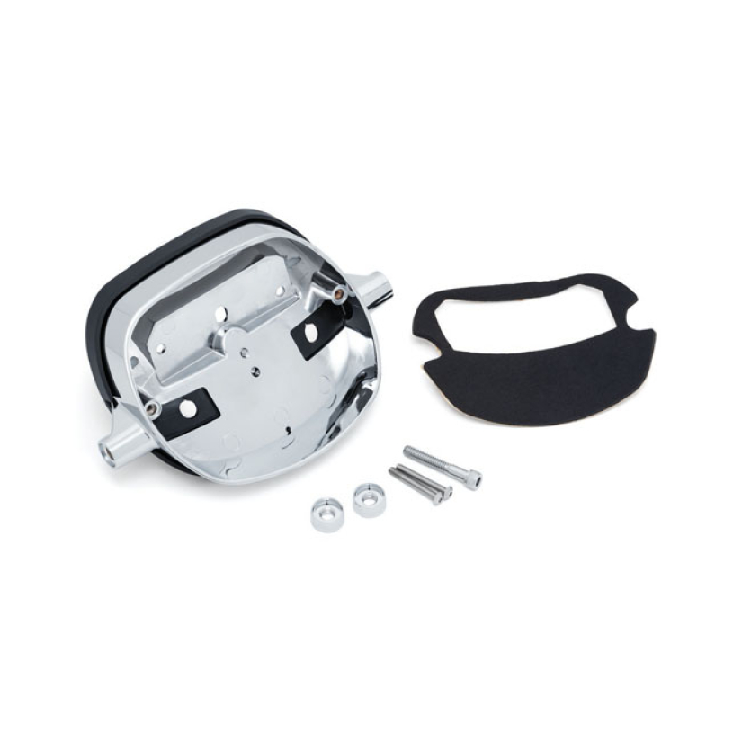KURYAKYN, KELLERMANN TAILLIGHT BASE MOUNT, CHROME 906404