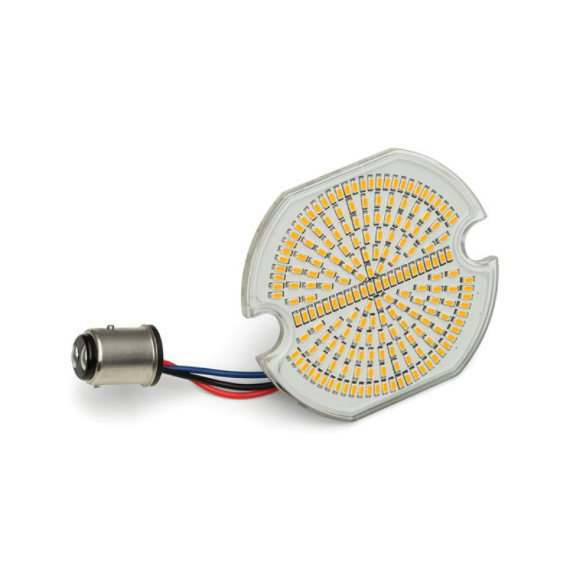 KURYAKYN, LUMINEZ LED FRONT TURN SIGNAL INSERTS, 1157 906409