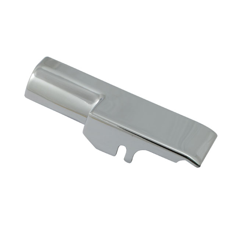 OIL PUMP COVER, CHROME COMPATIBLE WITH THE OEM REAR CHAIN OILER SYSTEM 906590