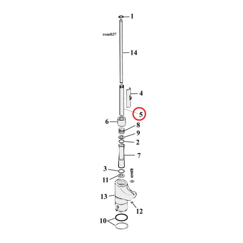 MCS INNER PUSHROD COVER TUBES 906700