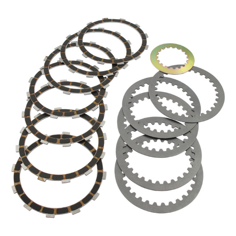 BARNETT, CLUTCH PLATE KIT. CARBON FIBER INCLUDES 7 FRICTION PLATES; 5 907061