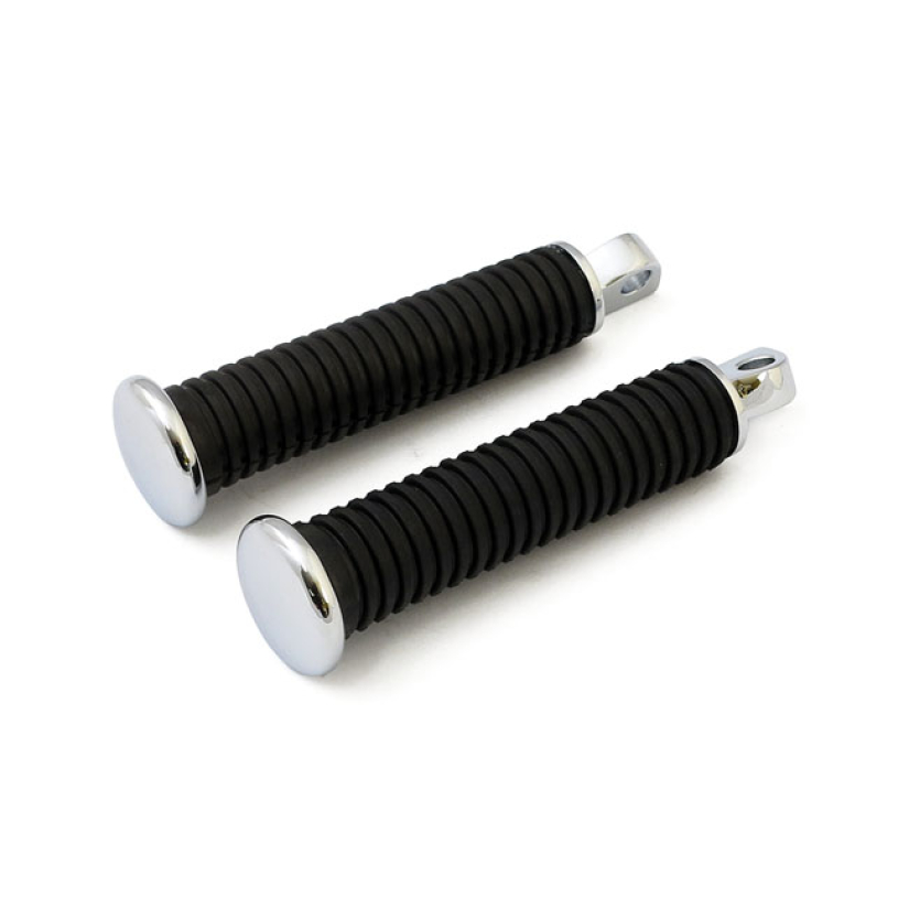 EXTENDED FOOTPEGS WITH CHROME ENDCAPS 907355