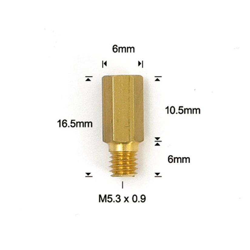 EBC KEIHIN HEX HEAD MAIN JETS 99101-357, SIZE 80 908162