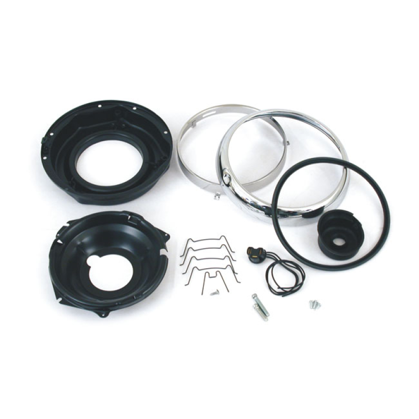 7 INCH HEADLIGHT ASSY AND TRIM KIT 908214
