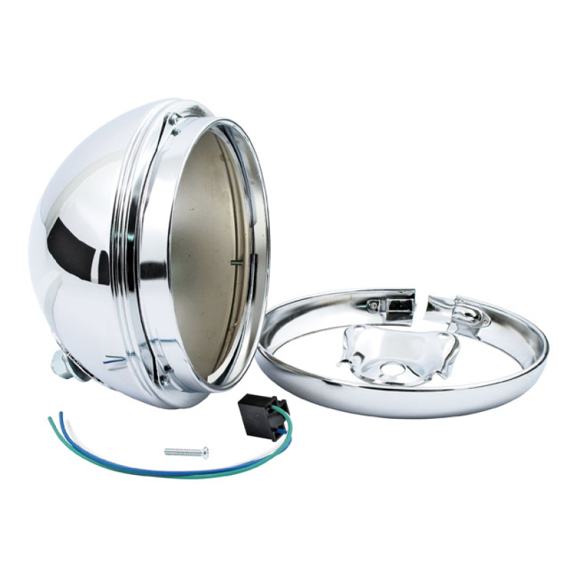 7" OEM HYDRA STYLE HEADLAMP, SHELL ONLY 908215