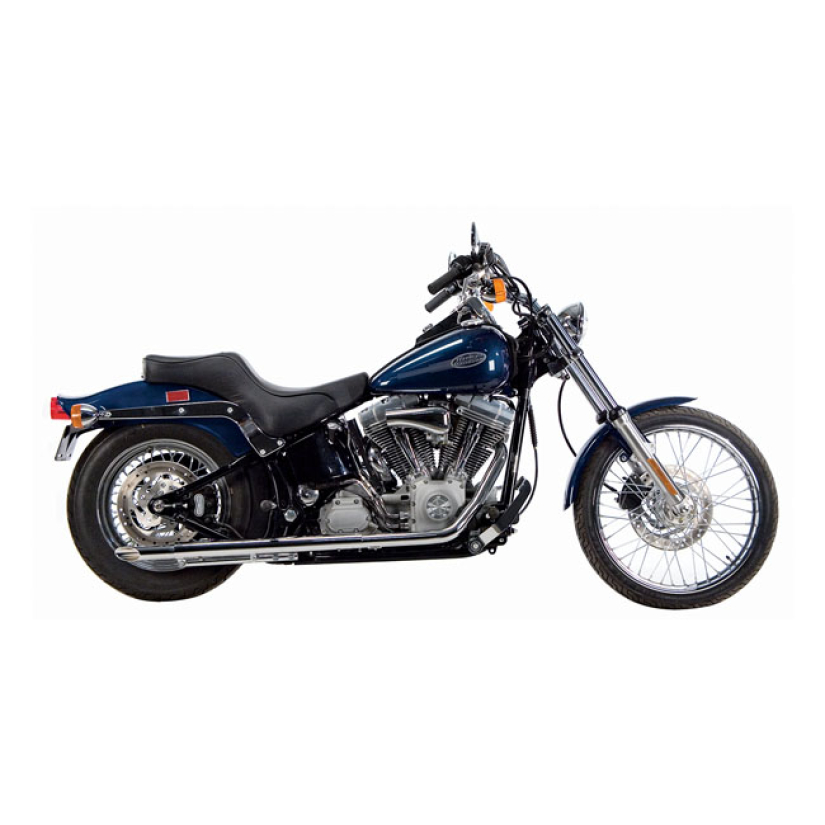 PAUGHCO, TAILPIPE EXTENSION. 31" SLASH CUT. CHROME FITS STANDARD 1 3/4 908631