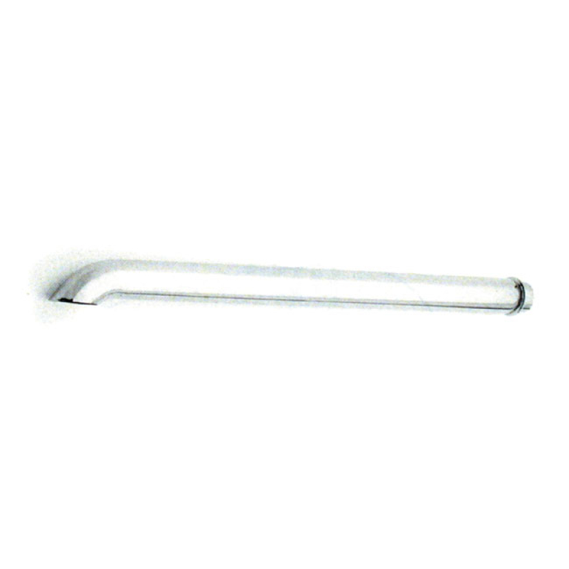 PAUGHCO, TAILPIPE EXTENSION. 31" GOOSE CUT. CHROME FITS LEFT & RIGHT. 908679