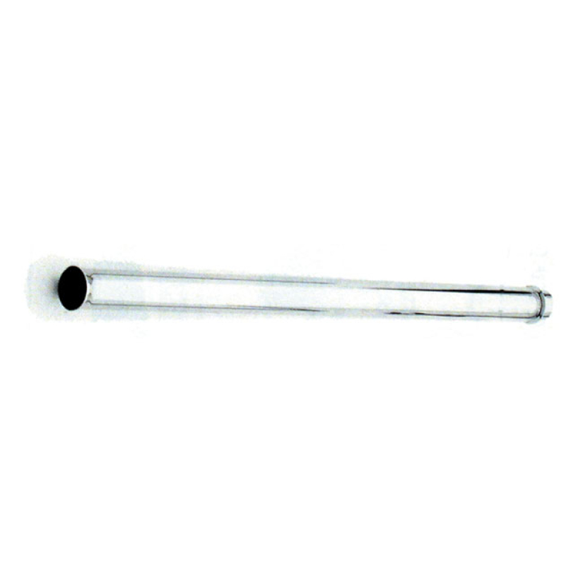 PAUGHCO, TAILPIPE EXTENSION. 31" FLARED TIP. CHROME FITS LEFT & RIGHT. 908681