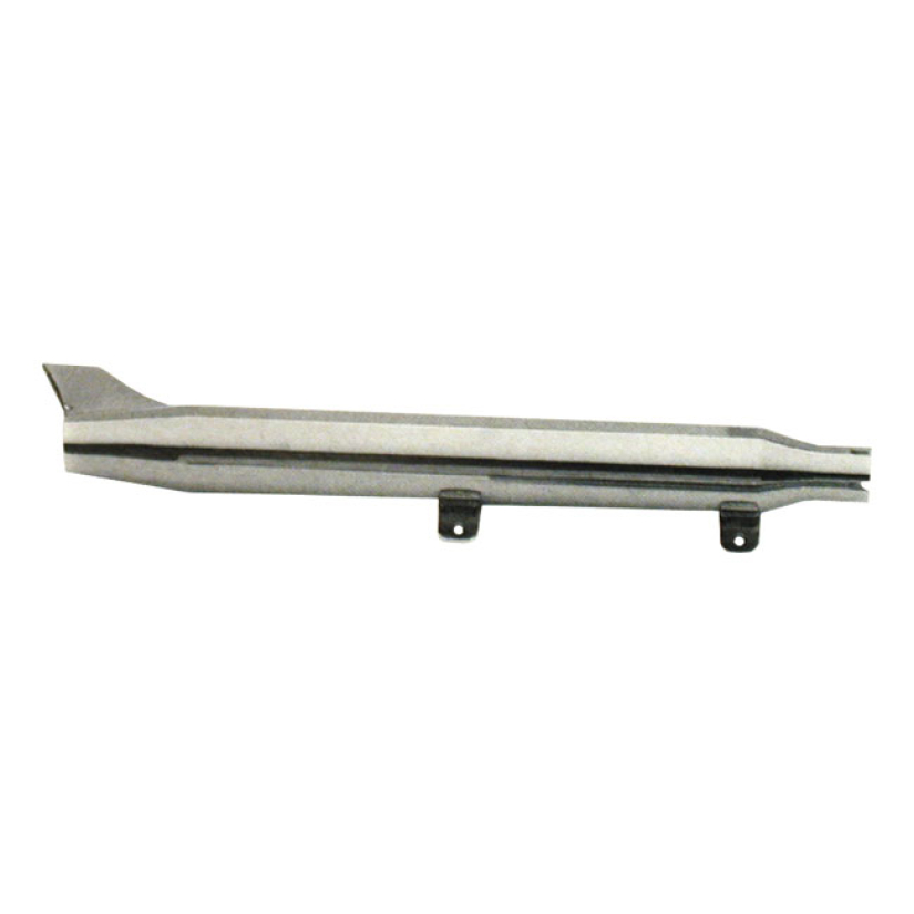 PAUGHCO, SMOOTH 3" ROCKET FISHTAIL MUFFLER. 31". RIGHT CHROME. RIGHT S 908717