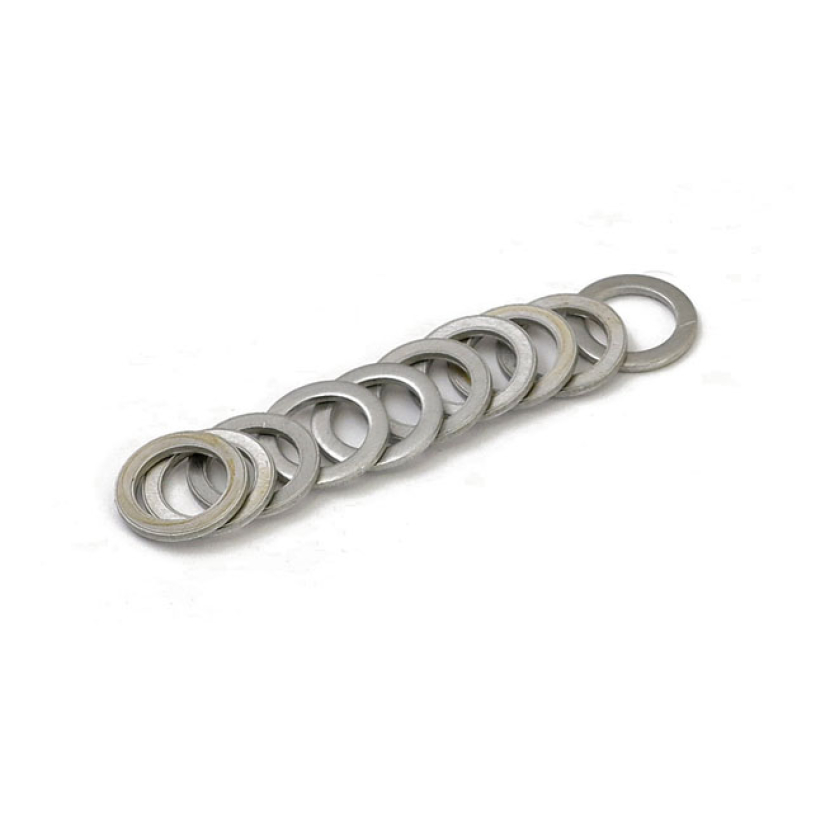 BRAKE LINE WASHERS, 3/8". ALUMINUM 908779