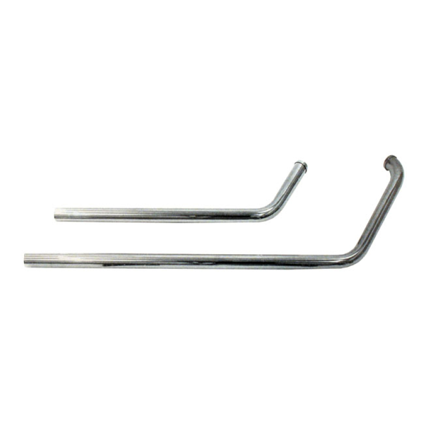 PAUGHCO, SHOTGUN HEAD PIPES. EXTENDED FRONT STANDARD 1 3/4" DIAMETER; 909987