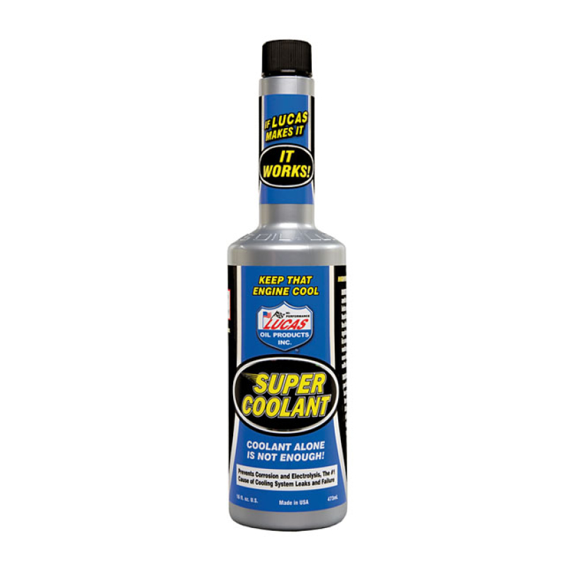 LUCAS, SUPER COOLANT ADDITIVE 16-OZ (473CC) BOTTLE. ADDITIVE FOR ENGIN 910545