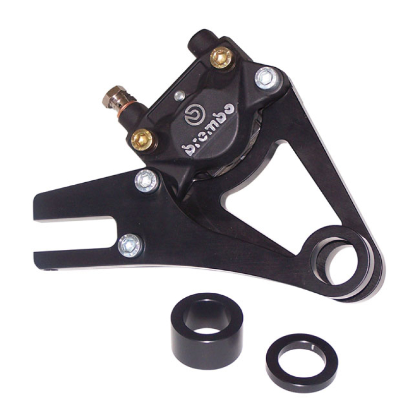 FREE SPIRITS, 2-PISTON XR1200 REAR CALIPER & BRACKET KIT LIGHTWEIGHT B 911239