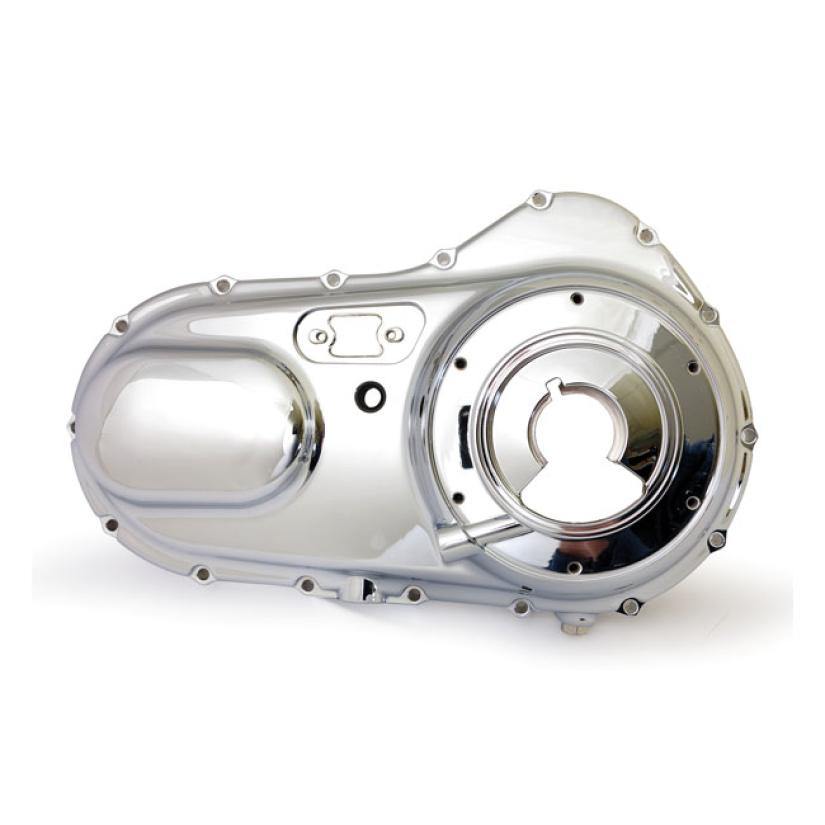 OUTER PRIMARY COVER. CHROME ALUMINUM WITH CHROME PLATED FINISH. OEM RE 911749