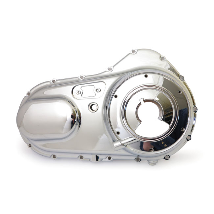 OUTER PRIMARY COVER. CHROME CHROME PLATED ALUMINUM. OEM REPLACEMENT RE 911752