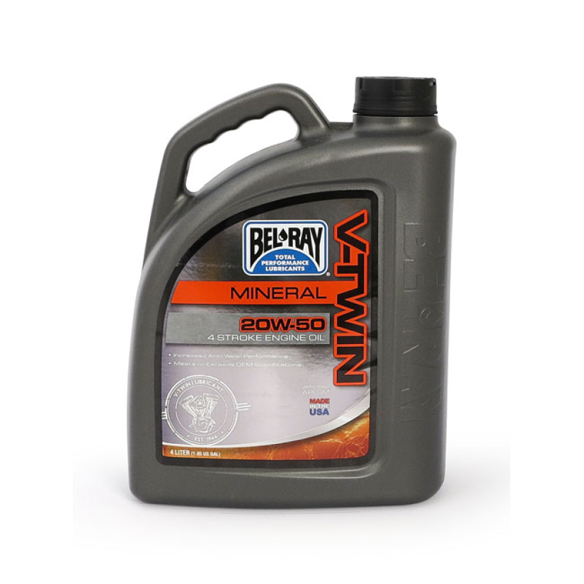BEL-RAY V-TWIN 20W-50 4L 912144